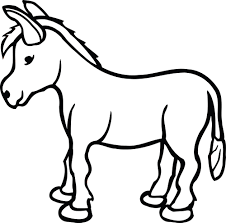 The donkey image is a great to make funny gifts for farm animal lover. Free Clipart Of A Donkey