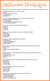 Let's see if you can get these halloween movies trivia questions and answers right! 10 Best Printable Halloween Trivia Questions Printablee Com