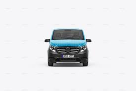 Vito Panel Van Mockup Ad Panel Ad Vito Mockup Van Van Car Wrap Trifold Brochure Template