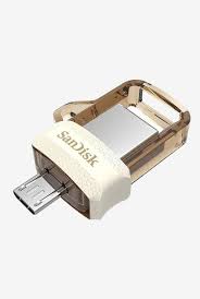 We'll review the issue and make a decision about a partial or a full refund. Buy Sandisk Ultra Dual Sddd3 064g I35gw 64gb Usb 3 0 Otg Pen Drive Gold Online At Best Prices Tata Cliq