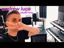 ANDREW LUCE Studio Tour- Roland Juno, Moog, Prophet + more