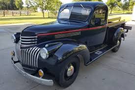 Image result for Black 1946 Truck