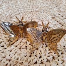 gold butterfly pin