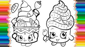 Click the cupcake queen shopkin coloring pages to view printable version or color it online compatible with ipad and android tablets. Coloring For Kids Shopkins Drawing With Crayons