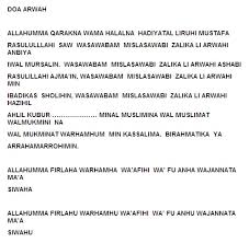 Bacaan tawassul ziarah kubur bacaan ziarah kubur singkat bacaan hadoroh lengkap. Doa Tahlil Kata Kata Cinta