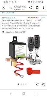 Do you know you can buy a device that disengages the battery