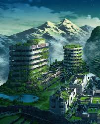 東京幻想 作品 東京幻想 official blog ファンタジーな風景 風景 廃墟の町