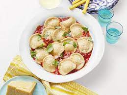Ravioli Alla Caprese Recipe Food Network Recipes Caprese Recipes Food