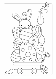 Welkom op de website kleurplaat.com, hier vind je allerlei kleurplaten van de bekende characters. Kleurplaat Paashaas Met Eieren Knutselen Pasen Knutselen Voor Pasen Pasen