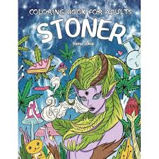 The alien one was from a stoner coloring book my friend got me a few years back (you can still get it on etsy i think ). Stoner Coloring Book For Adults The Stoner S Psychedelic Coloring Book With 30 Trippy Designs Buy Online In South Africa Takealot Com