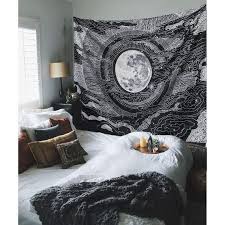We compiled 40 unique bedroom wall decor ideas to match any bedroom style. Moon And Star Tapestry Wall Hanging Etsy Wall Tapestry Bedroom Aesthetic Bedroom Blanket On Wall