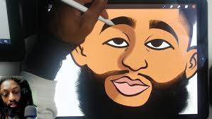 HOW TO CARTOON YOURSELF (STEP BY STEP) (PROCREATE)