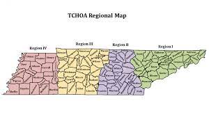 Tennessee State Map With Counties County Map