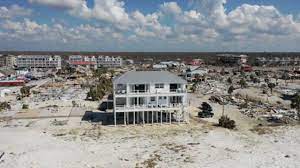 Hurricane michael roared ashore in mexico beach, florida on wednesday as a category 4 monster with 155 mph winds and a storm surge of 9 feet. Here S How That One Mexico Beach House Survived Hurricane Michael The Weather Channel Articles From The Weather Channel Weather Com