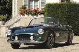 1961 250 gt swb spyder california chassis number gt 2377gt was sold new through jacques swaters' garage francorchamps, ferrari's importer in brussels. Kidston Devoted To The World S Most Beautiful Motor Cars