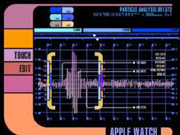 These make the watch look as if it runs on the library computer access/retrieval system (or lcars) from the star trek shows set in the 24th century. Lcars Particle Analysis Animated Apple Watch Face By Terry Ocheskey On Dribbble