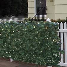 At ebay, you can find many different styles and heights of fences as well as those made from different materials. Faux Ivy Privacy Fence Screen 94 X 39 Artificial Hedge Fencing Outdoor Decor Walmart Canada