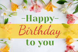 See more ideas about happy birthday mom, flowers, happy birthday. Bright Happy Birthday Greeting Card Light Birthday Card With Stock Photo Picture And Royalty Free Image Image 144554974