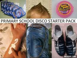 Primary School Disco Starter Pack Funny Funny Starter Packs Starter Packs Meme Funny School Memes