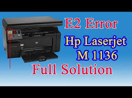 Hp no longer supports the smart install installation path. How To Fix E2 Error On Laserjet M1136 Printer Problem Fix Youtube