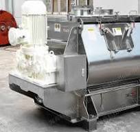 Dry Powder Horizontal Double Shaft Paddle Mixer with ...