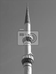 Den namen verdankt der turm seinem. Minarett In Bleistiftform Einer Moschee In Istanbul Erenkoy In Fototapete Fototapeten Realismus Muezzin Bosphorus Myloview De