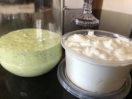 Cara membuat berpakaian dewi hijau. Mayonis Parsley Dan Sos Bawang Putih Arab Homemade Resepi Bonda