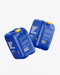 Download Two Plastic Jerry Cans Mockup In Jerrycan Mockups On Yellow Images Object Mockups PSD Mockup Templates