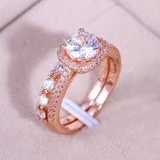 5 out of 5 stars. Jewelry Rose Gold Diamond Engagement Wedding Ring Set Poshmark