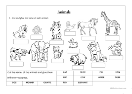 3 Wild Animals Worksheets For Preschool Animals Label And Classify English Esl Worksheets Animal Worksheets Worksheets For Kids Animal Classification Worksheet