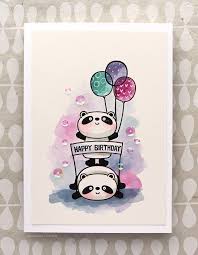 Download a free preview or high quality adobe illustrator ai, eps, pdf and high resolution jpeg versions. Happy Pandas 30 Day Coloring Challenge Blog Hop Birthday Card Drawing Panda Birthday Cards Happy Birthday Drawings