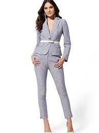 Lace Up Ankle Pant City Stretch Linen Flex 7th Avenue Pants For Women Ankle Pants New York Company