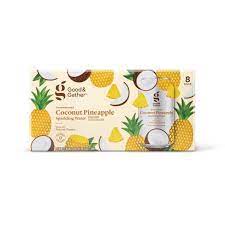 Good & gather is target's new grocery line. Coconut Pineapple Sparkling Water 8pk 12 Fl Oz Cans Good Gather Target