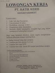 Lowongan kerja untuk lulusan sma wilayah tangerang. Lowongan Kerja Terbaru Ijazah Smp Dunia Belajar