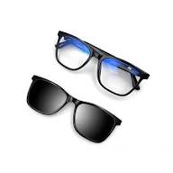 Gafas inteligentes GS05 2 en 1 para hombre, protección UV, polarizadas  portátiles, antiluz azul, montura negra, lentes blancos, gafas de sol para  música - AliExpress