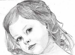 How To Draw A Girl Little Girl Little Girl Drawing Girl Drawing Sketches Face Drawing