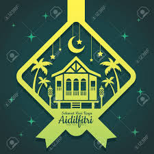 But have you ever wondered what's the meaning behind the festival? Grussschablonen Vektormoschee Hari Raya Aidilfitri Mit Halbmond Und Sternen In Ketupat Form Der Papierschnittart Ubersetzung Glucklicher Fastentag Lizenzfrei Nutzbare Vektorgrafiken Clip Arts Illustrationen Image 99613770