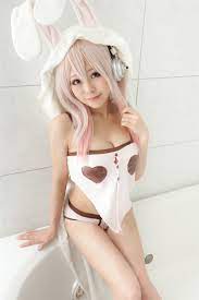 性感裸体Cosplay美女星影夕香超级索尼子同人作品(2)-蕾丝美妹