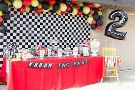 See more ideas about cars birthday parties, cars birthday, hot wheels birthday. Growing Up Two Fast Race Car Birthday Party Boy Birthday Parties 2nd Birthday Boys