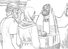 And when he was 12 years old they went up according to the custom. the fact that this incident happened when jesus was 12 is probably significant. The Presentation Of Jesus At The Temple Coloring Pages