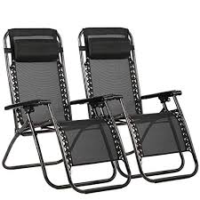 Free 2 Day Shipping Buy Outdoor Zero Gravity Chairs With Adjustable Pillow 2 Pack Black At Walm In 2020 Zero Gravity Chair Patio Outdoor Chairs Lounge Chair Outdoor