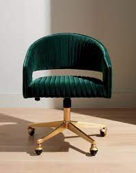 channel green velvet office chair reviews cb2 in 2021 velvet office chair best office chair office chair