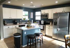 paint kitchen cabinets white tutorial