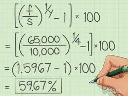 How To Calculate An Annual Percentage Growth Rate Growth Business Growth Investing