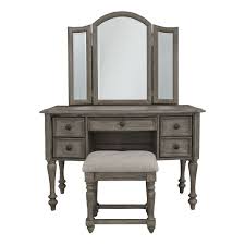 Table has a spacious top and a large drawer, which provides you with a great amount of additional upholstered seat. Carden Vanity Bench Badcock Home Furniture More