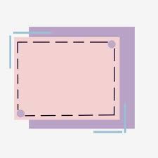Simple Border Color Candy Frame Line Cute Rectangle Clipart Simple Border Hand Painted Border Png Transparent Clipart Image And Psd File For Free Download En 2020 Libreta De Apuntes Fondos Para