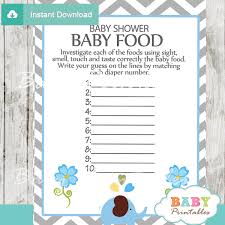 Interesting games & activities for large groups. Blue Elephant Baby Shower Games D105 Baby Printables