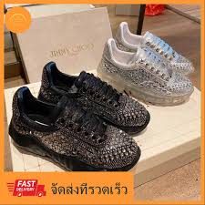 รองเท้า ผ้าใบ jimmy choo doll