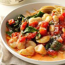 Tomato Garlic Butter Bean Dinner Recipe Butter Beans Vegetarian Recipes Butter Beans Recipe