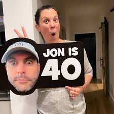 Tabliczka urodzinowa na podwórko, 40. urodziny, Urodziny z trąbką, Over The  Hill, Tabliczka urodzinowa, Tabliczka ogrodowa,